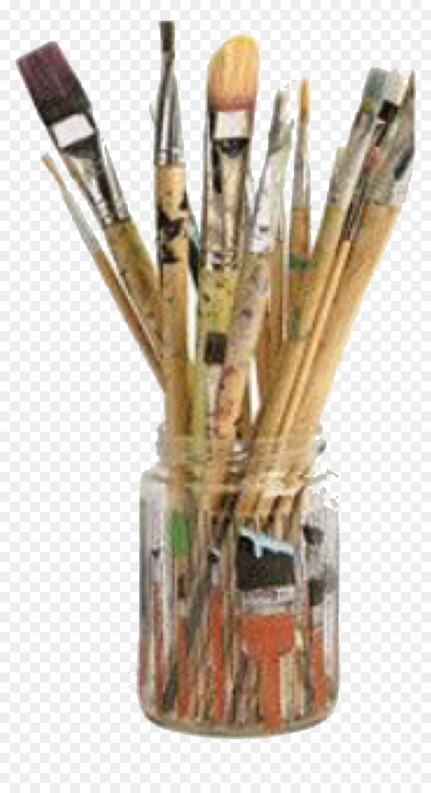 Transparent Paint Brushes Png, Png Download - hoe png