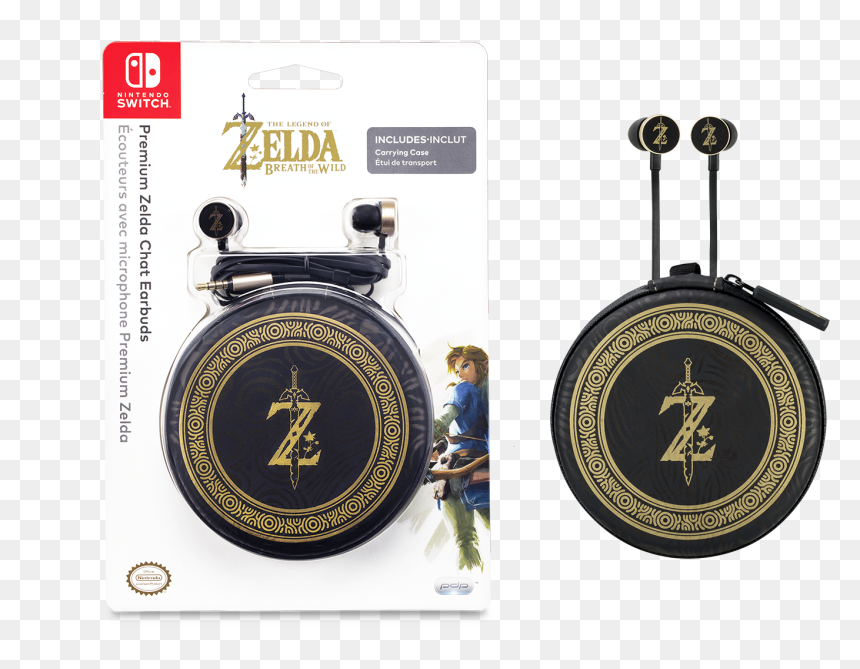 Audifonos Premium Zelda Nintendo Switch Pdp, HD Png Download - link breath of the wild png