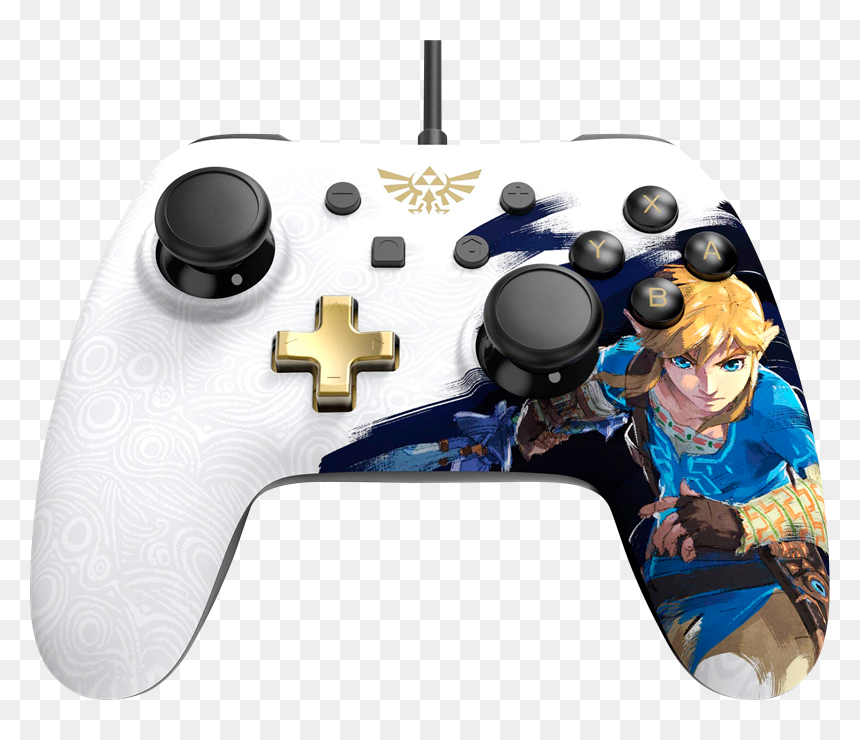 Powera Nintendo Switch Controller - Nintendo Switch Zelda Controller, HD Png Download - link breath of the wild png