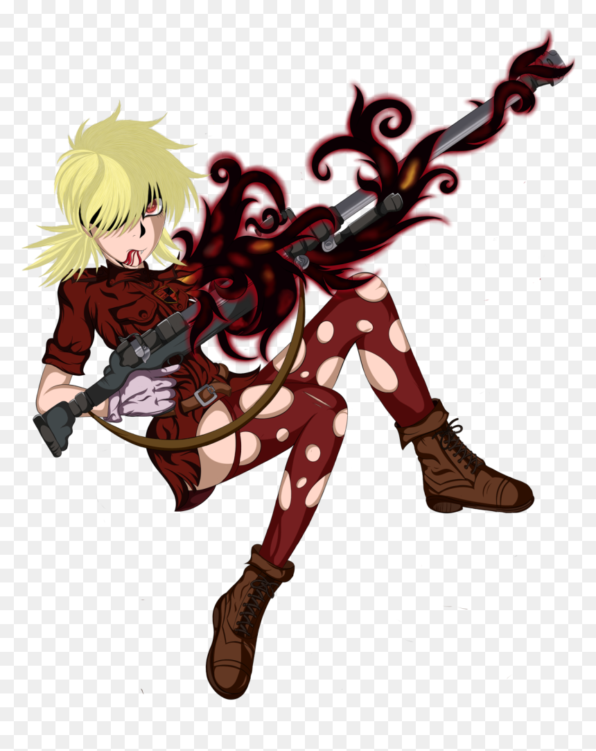 Alucard Drawing Kiss - Seras Victoria, HD Png Download - alucard png