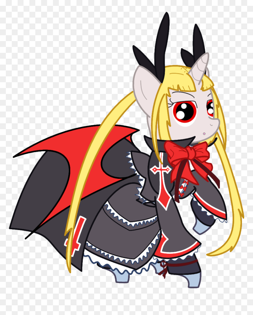 Ponified Rachel Alucard From Blazblue Been Playing/watching - Rachel Alucard Pony, HD Png Download - alucard png