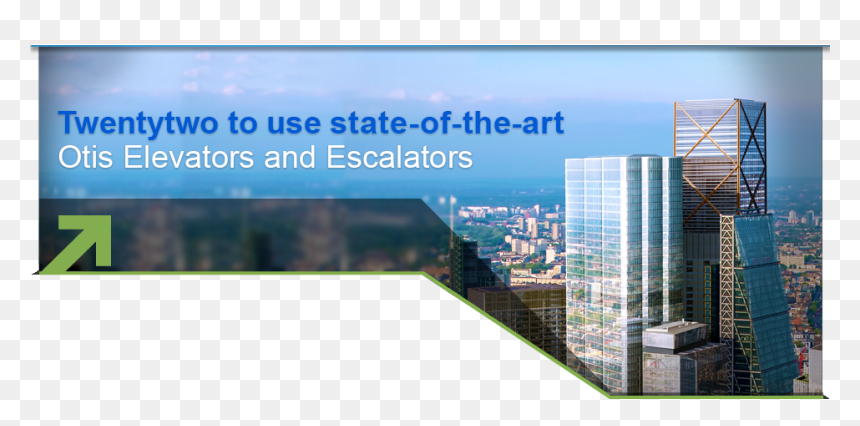 The 255 Meter Building In London Will Use 67 State - 2 Bishopsgate, HD Png Download - elevator png