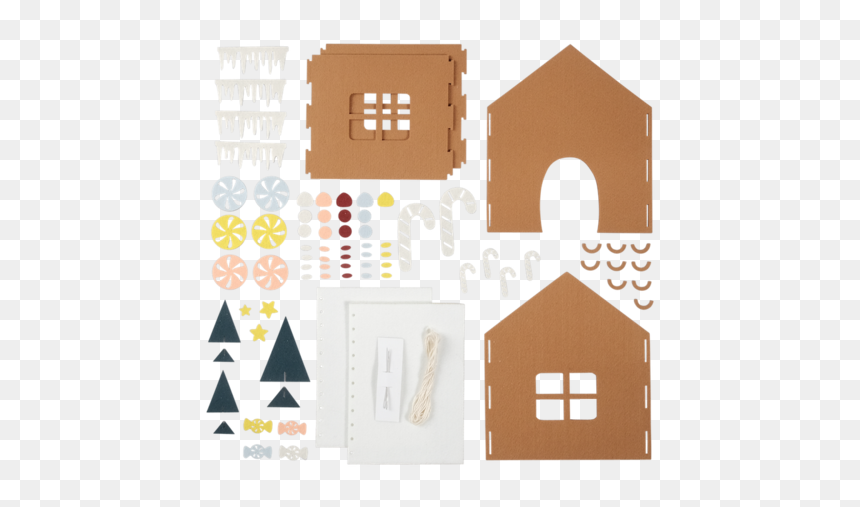 Gingerbread House, HD Png Download - gingerbread house png