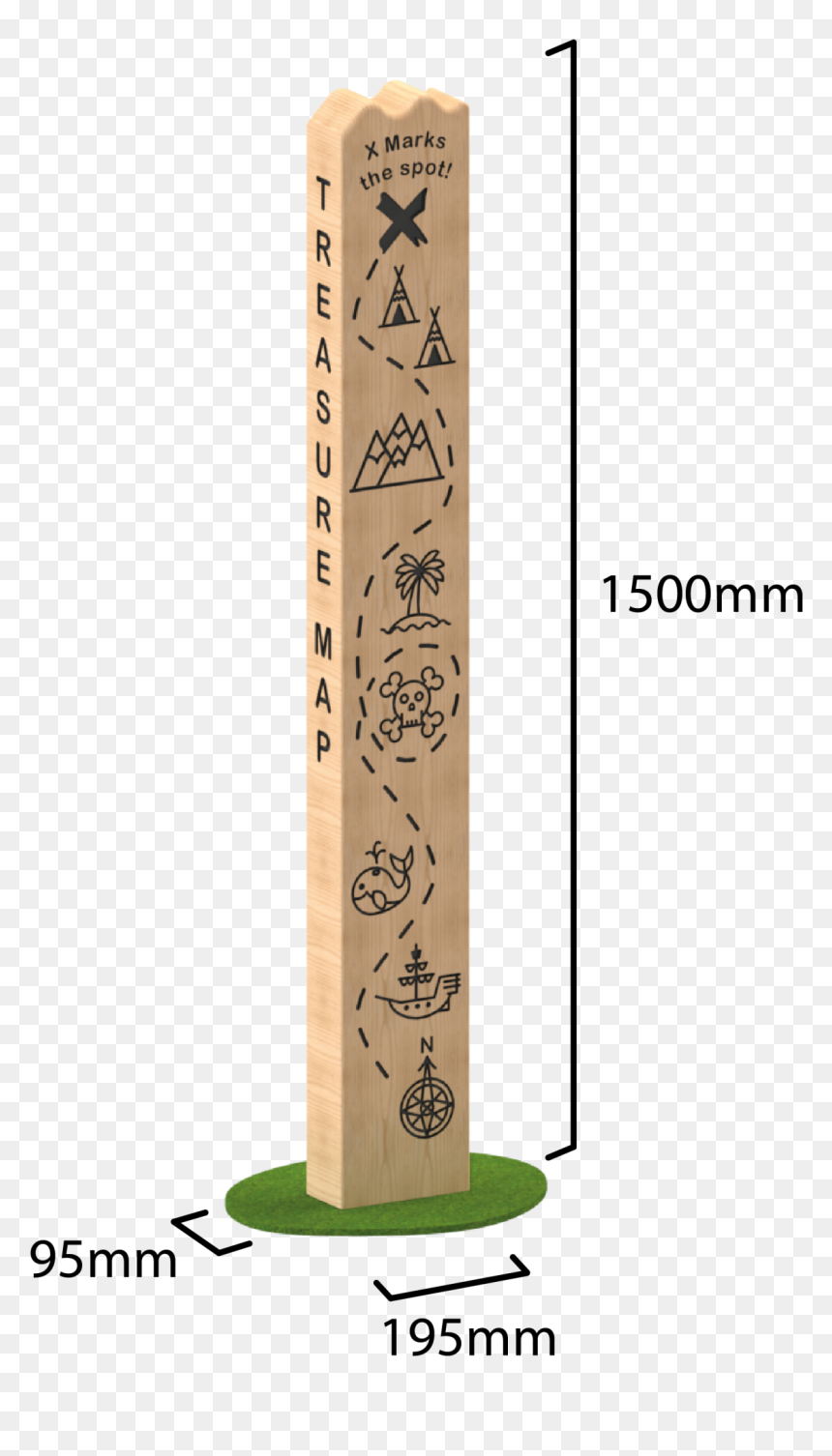 Wood, HD Png Download - treasure map png