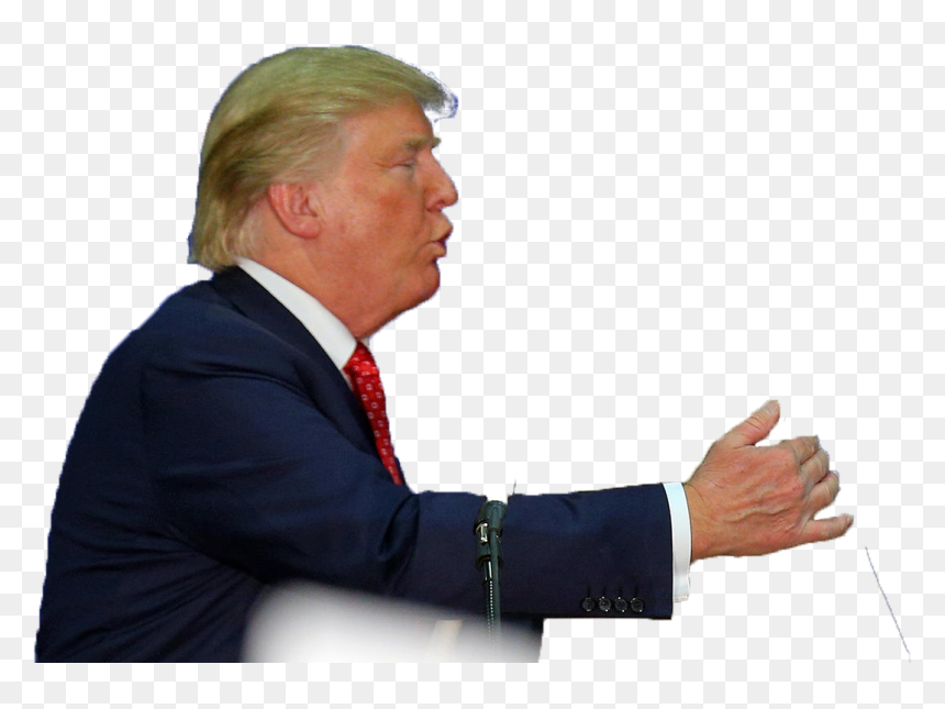 Person Kissing Png, Transparent Png - trump.png