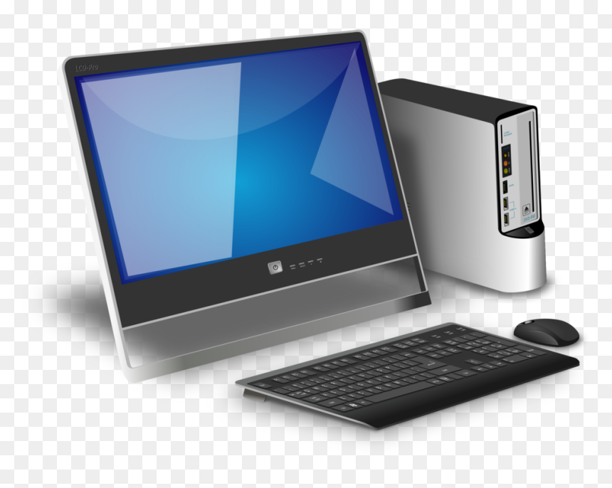 Computer Monitor,desktop Computer,computer - Download Image Computer, HD Png Download - computers png
