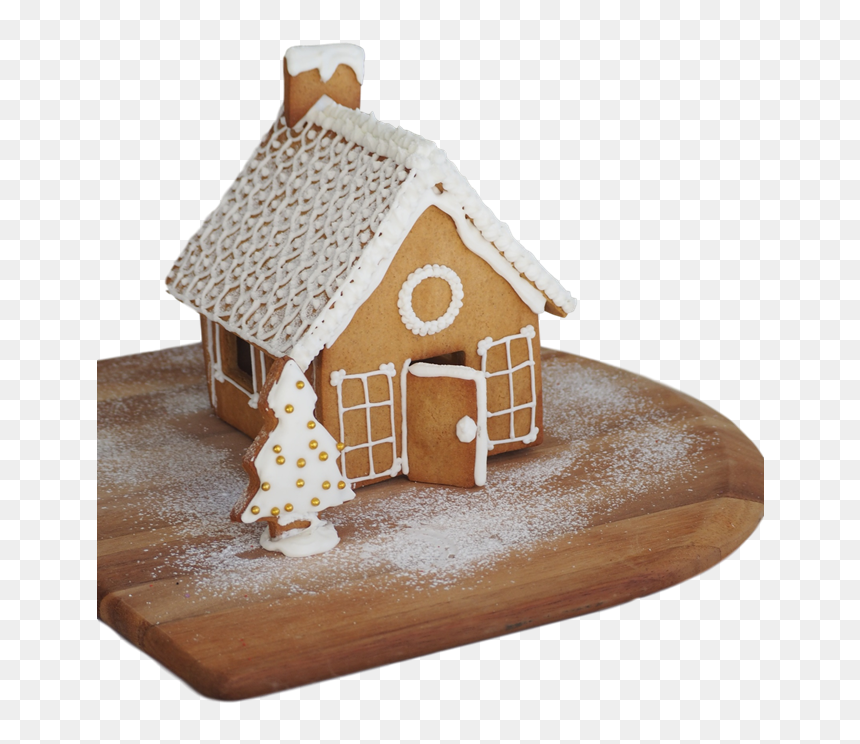 Gingerbread House, HD Png Download - gingerbread house png