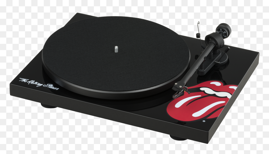 Pro Ject Paints It Black With New Rolling Stones Turntable, HD Png Download - rolling eyes emoji png