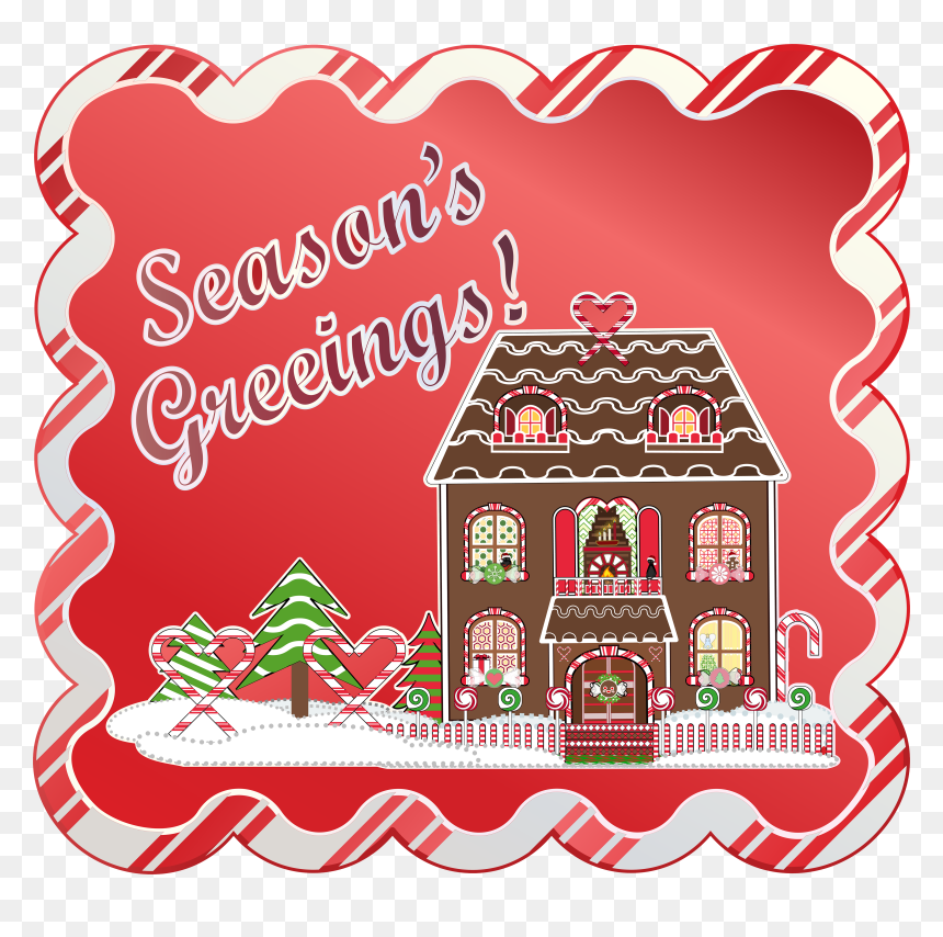 Gingerbread House, HD Png Download - gingerbread house png