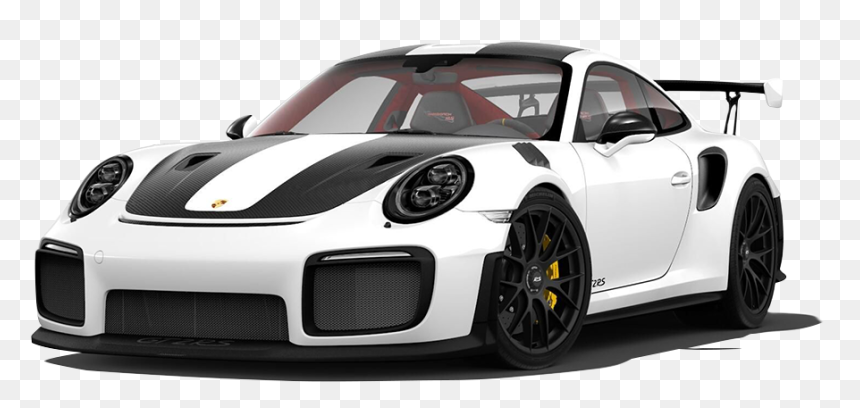 Porsche Gt2 Rs White, HD Png Download - porsche png
