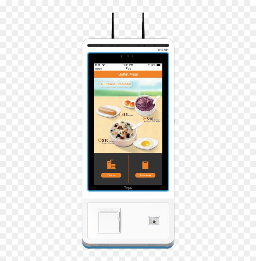 Professional Thumbprint Scanner Biometric Finger Scanner - Interactive Kiosk, HD Png Download - thumbprint png