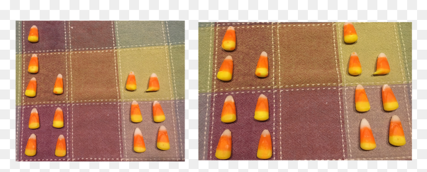 Addition Subtraction Same But Different Candy Corn - Amber, HD Png Download - candy corn png