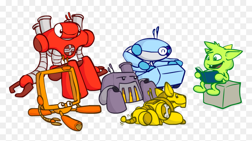 Cartoon, HD Png Download - reading png