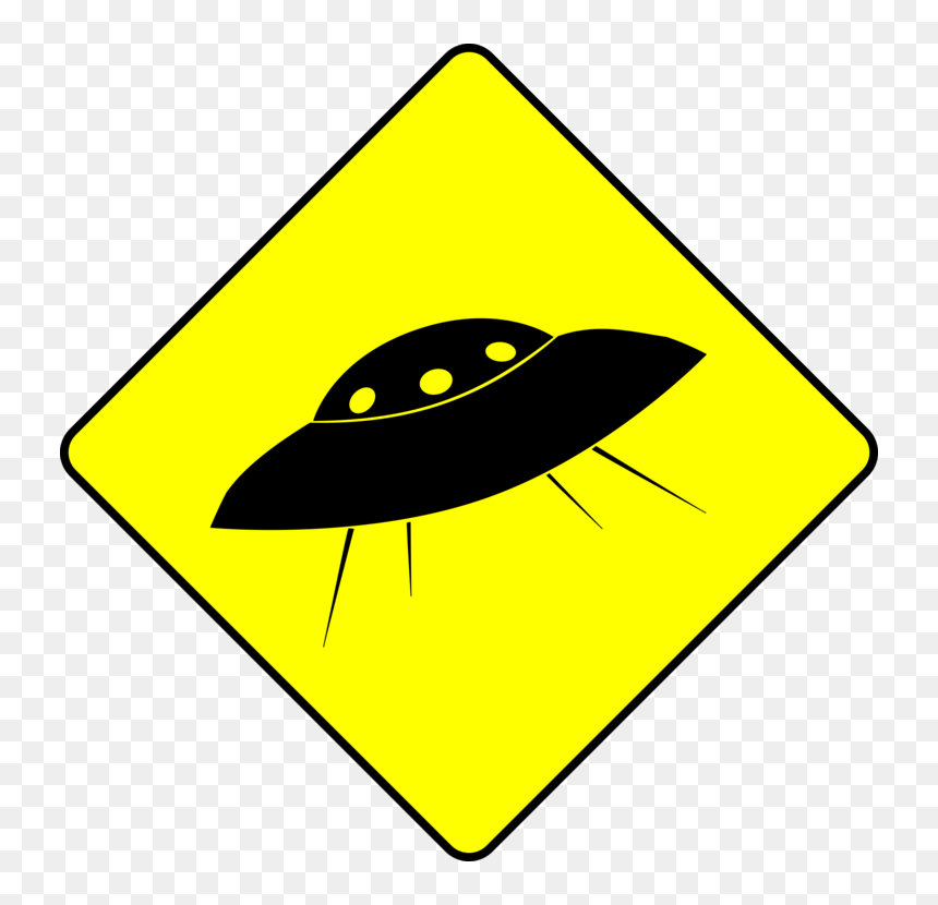 Smiley,area,ladybird - Ufo Clipart, HD Png Download - caution png
