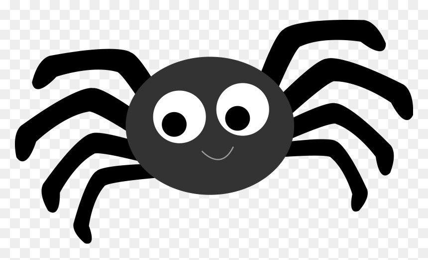 Cartoonspider - Spider Clipart, HD Png Download - notlikethis png