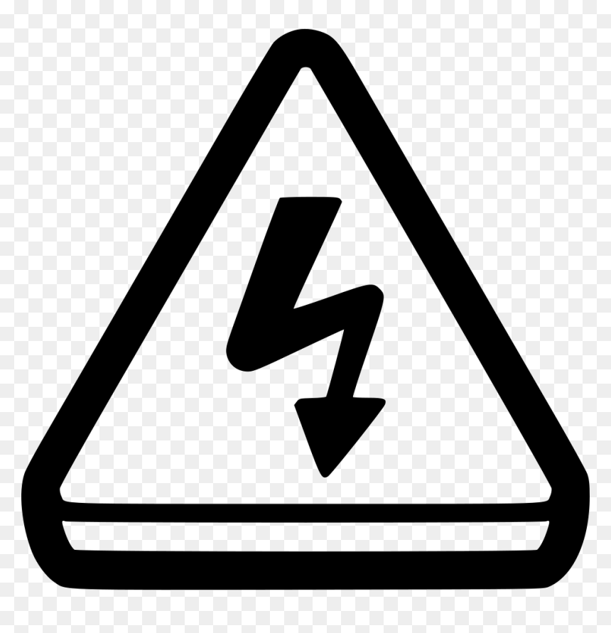 Attention Alert Caution Electricity Shock, HD Png Download - caution png