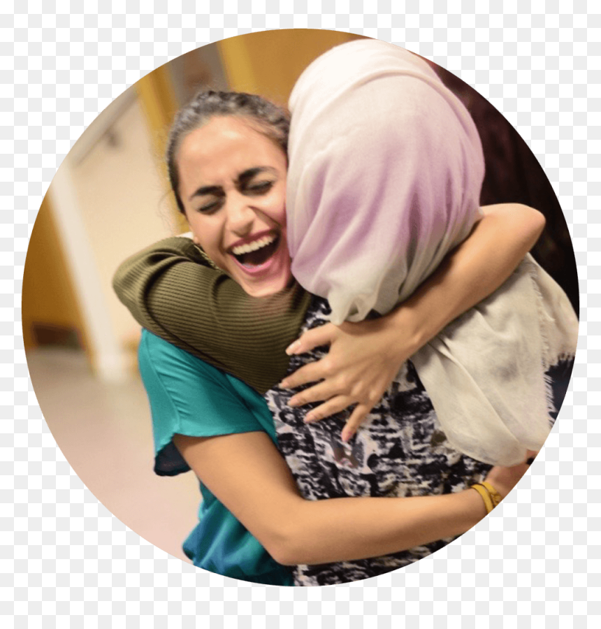 Studies Show That Happy People - Hug, HD Png Download - happy people png
