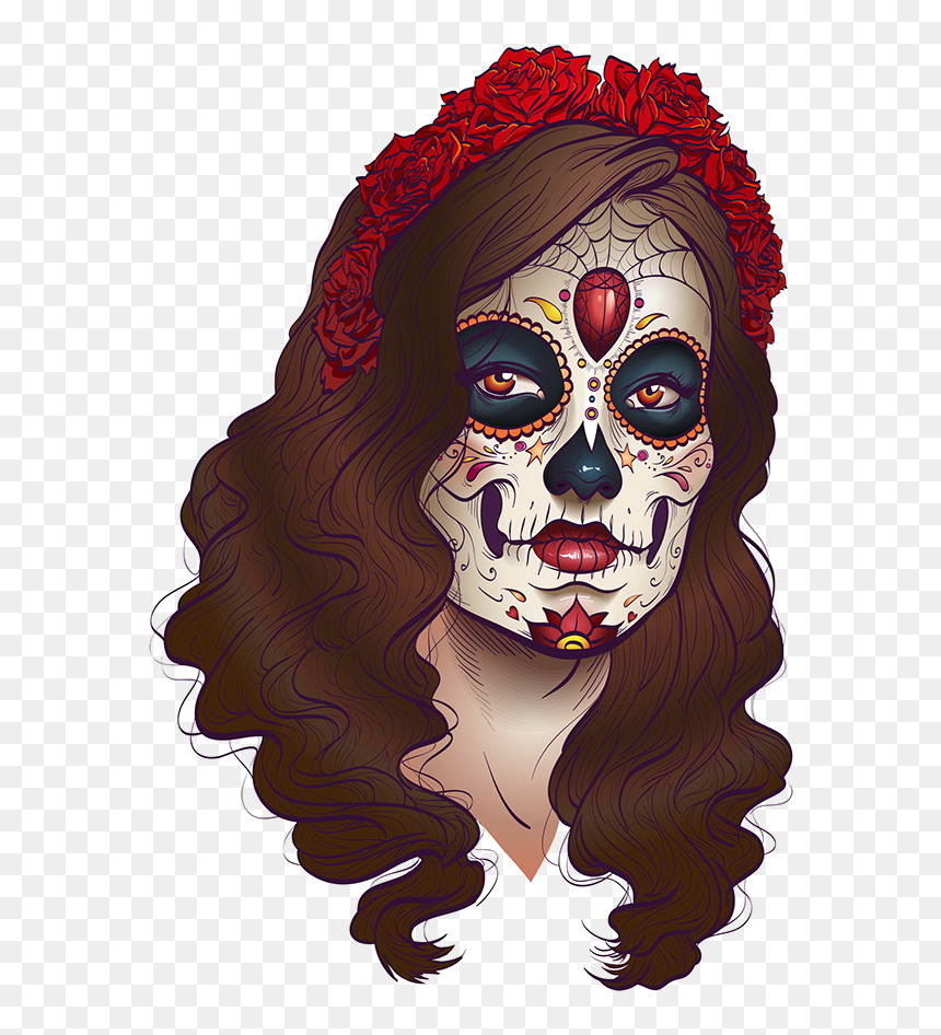 Illustration, HD Png Download - dia de los muertos png