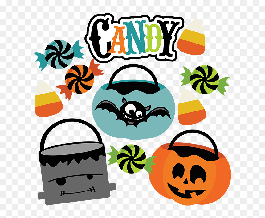 Miss Kate Cuttables Halloween, HD Png Download - candy corn png