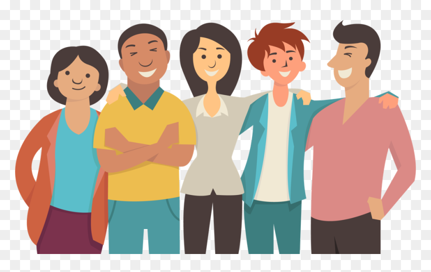 Building A Meaningful Relationship With Guests Is Animportant - Friends Png, Transparent Png - happy people png