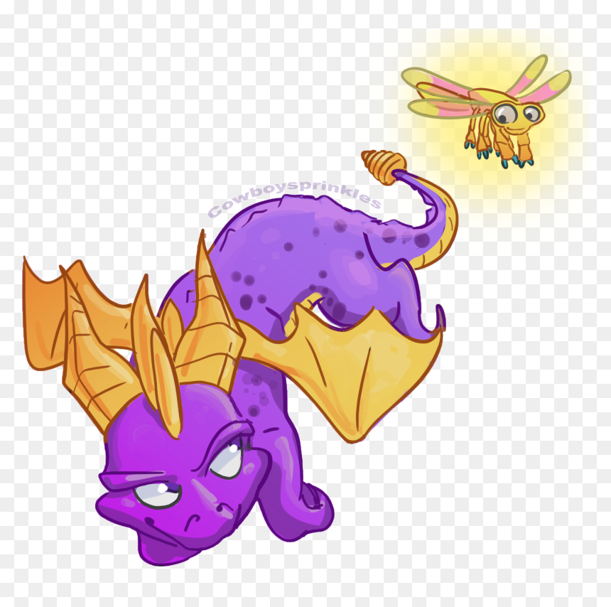 Inktober Day - Cartoon, HD Png Download - spyro png