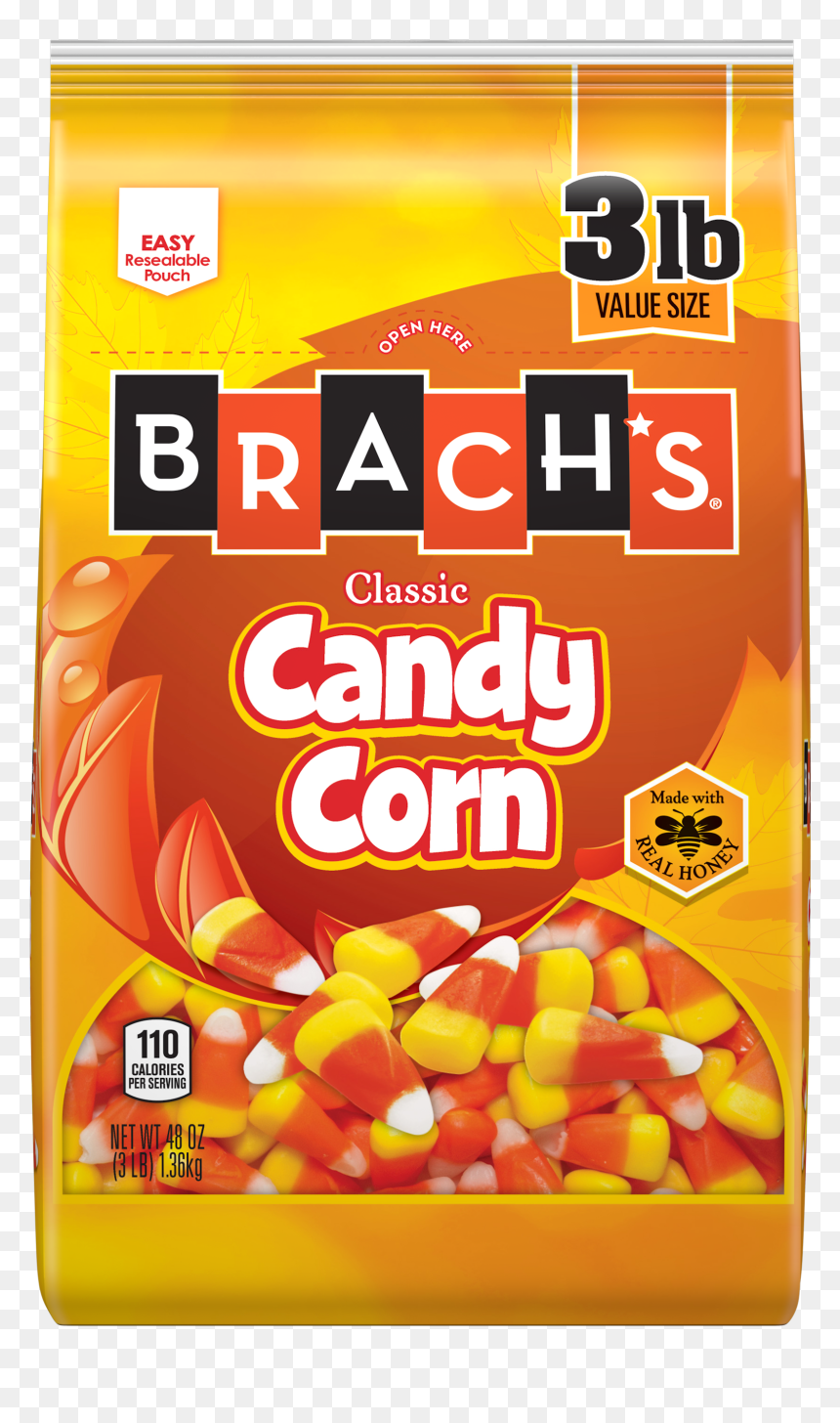 Brach"s Halloween Candy Corn, 48 Oz - Candy Corn, HD Png Download - candy corn png
