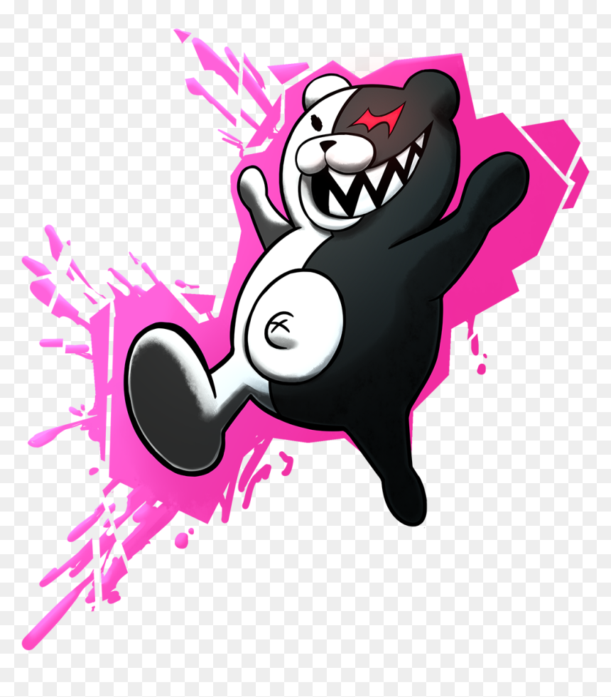 Law And Disorder Siivagunner, HD Png Download - monokuma png