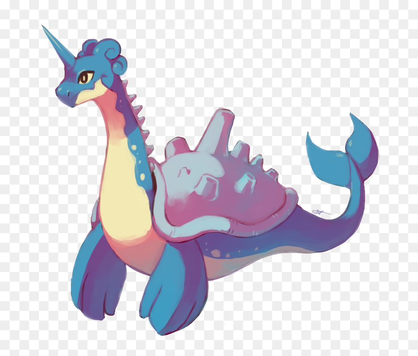 Pokemo Lapras Fanart, HD Png Download - lapras png