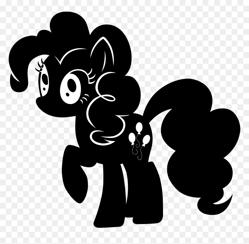 Pie Clipart Silhouette, Picture - Plaza Mayor, HD Png Download - pinkie pie png