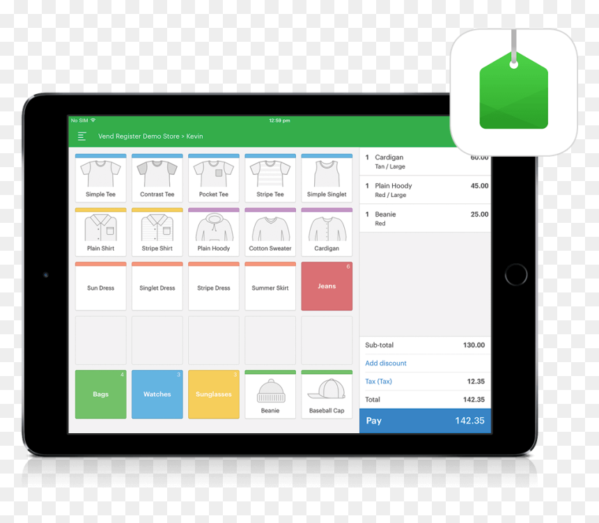 Vend Pos System Vend Pos System - Vend Point Of Sale, HD Png Download - teletubbies sun png