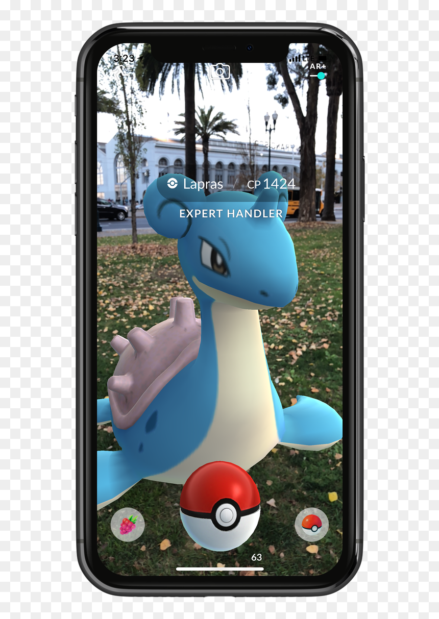 Catturare Pokemon In Ar, HD Png Download - lapras png