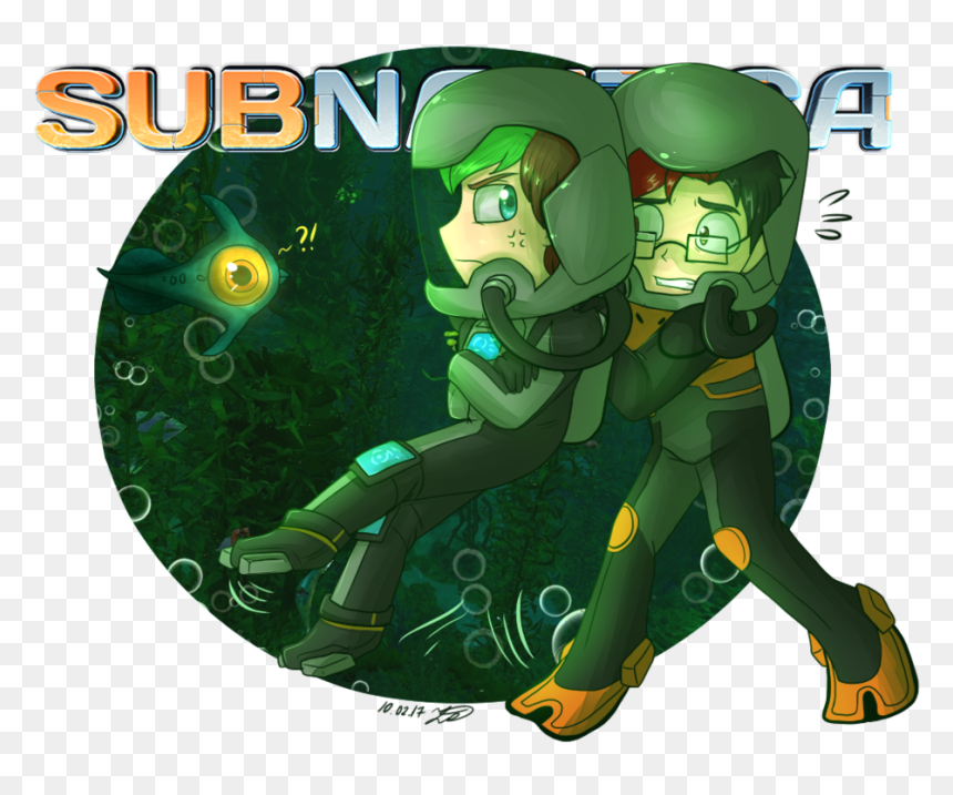 Jack And Mark - Markiplier And Jacksepticeye Subnautica, HD Png Download - subnautica png