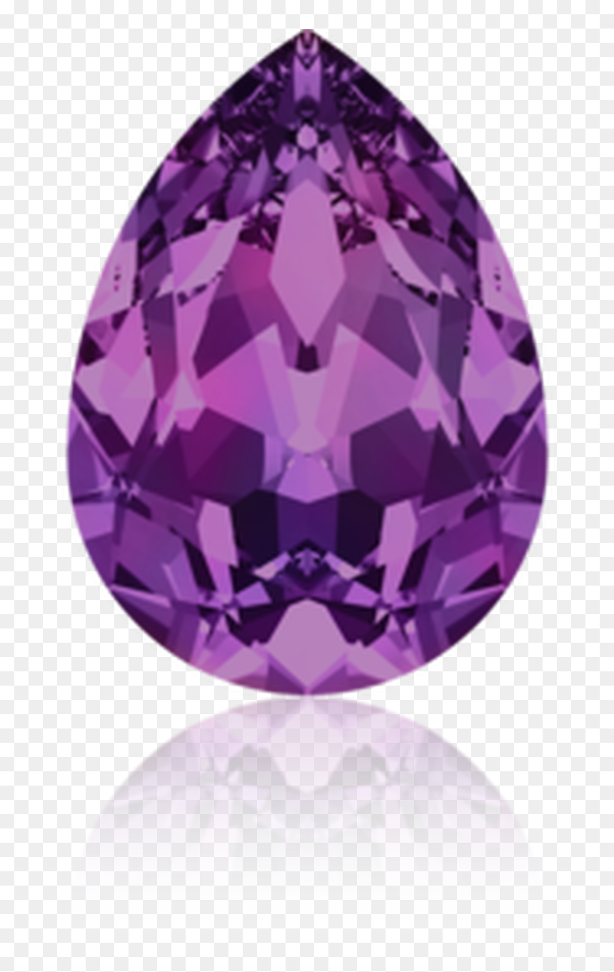 Black Diamond Swarovski, HD Png Download - amethyst png