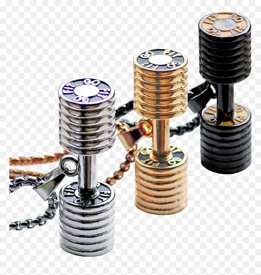 Testépítő Nyaklánc, HD Png Download - dumbell png