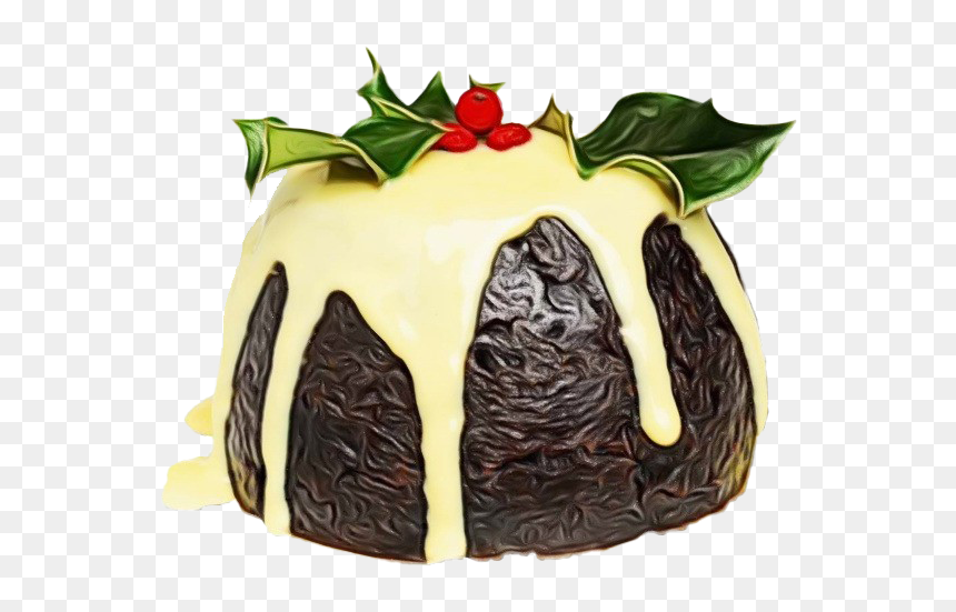 Plum Pudding Png Transparent - Transparent Christmas Pudding Png, Png Download - dessert png
