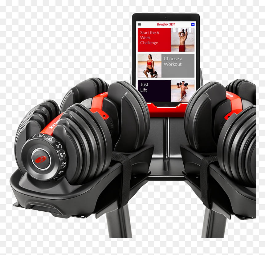 Selecttech Technology - Bowflex Dumbbell Stand, HD Png Download - dumbell png