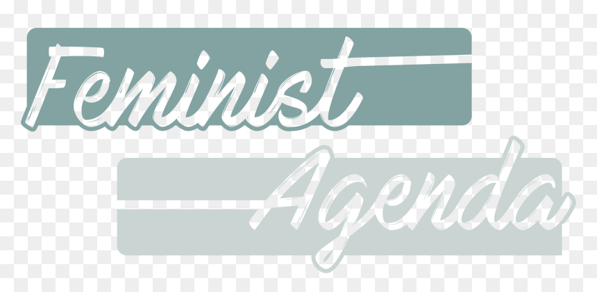 Feminist Agenda Logo - Calligraphy, HD Png Download - feminist png