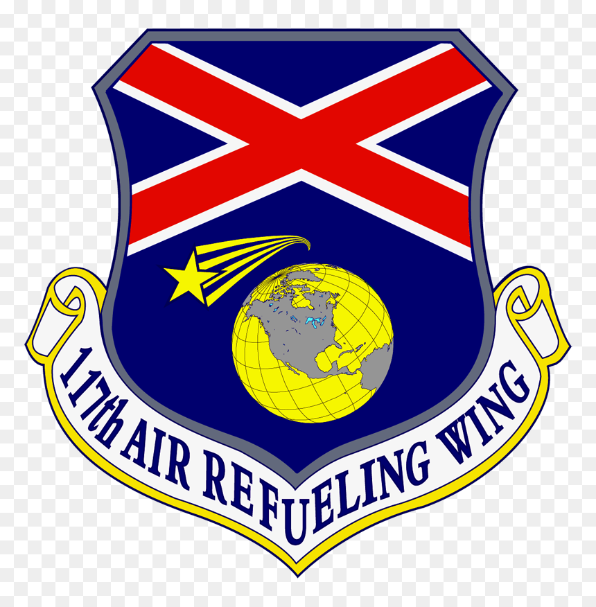 117 Arw Patch, Png - 7th Air Force Logo, Transparent Png - nuclear png