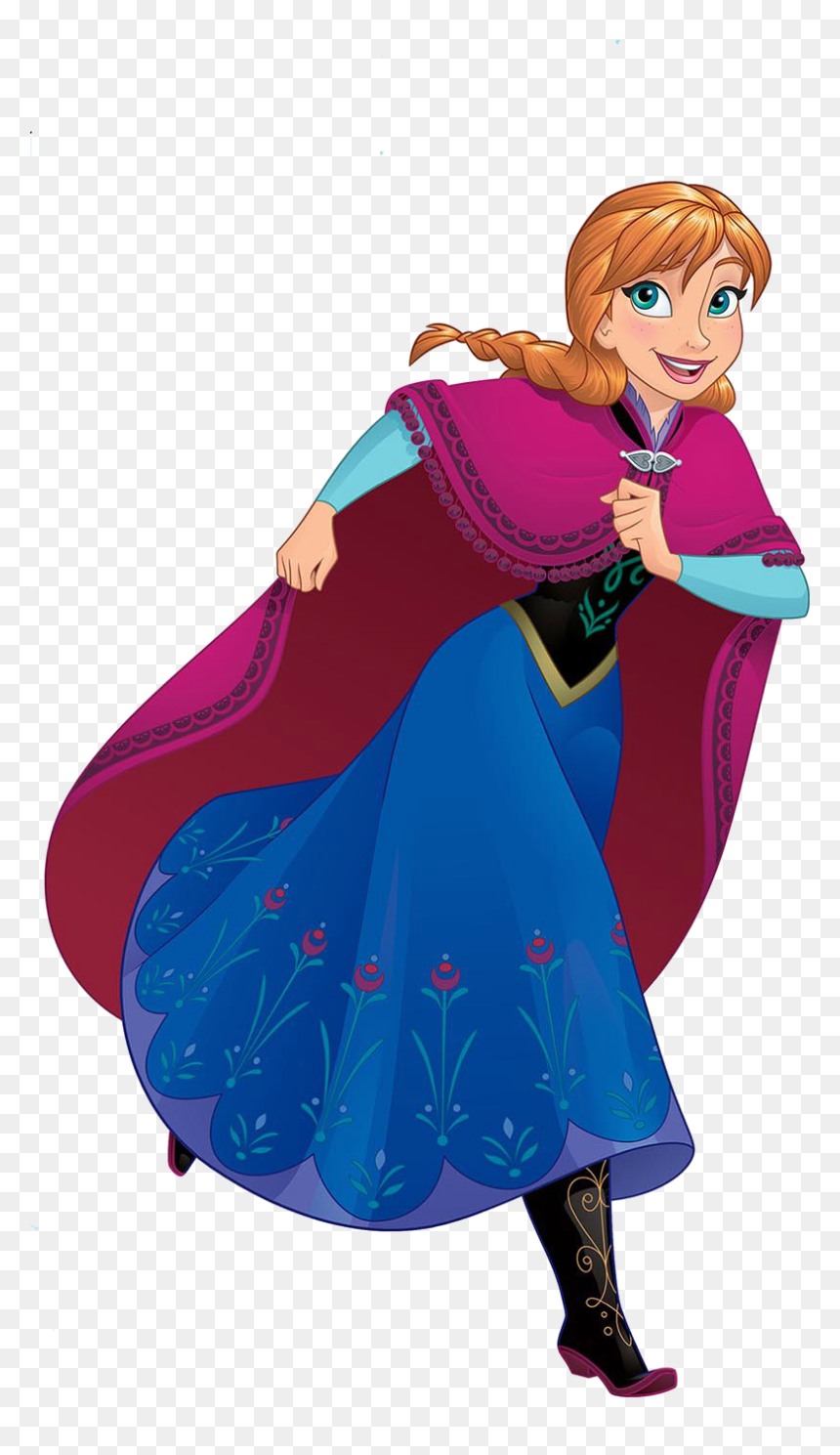 Anna Is Running - Disney Heroes Battle Mode Anna, HD Png Download - anna png