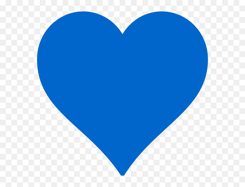 Thumb Image - Blue Heart Clip Art, HD Png Download - blue heart png