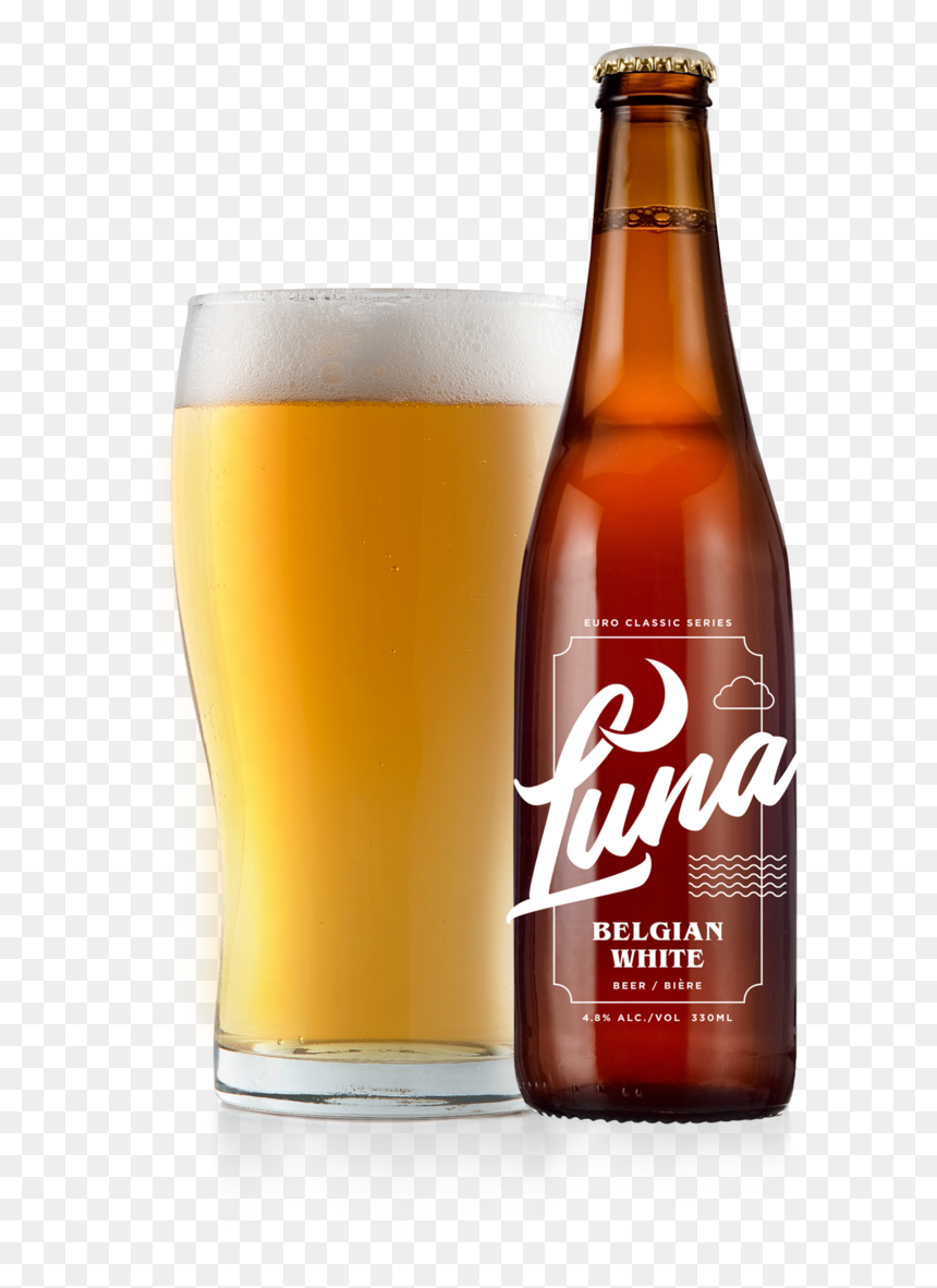 Postmark Brewing Pint Bottle Luna - Luna Belgian White Ale, HD Png Download - luna png