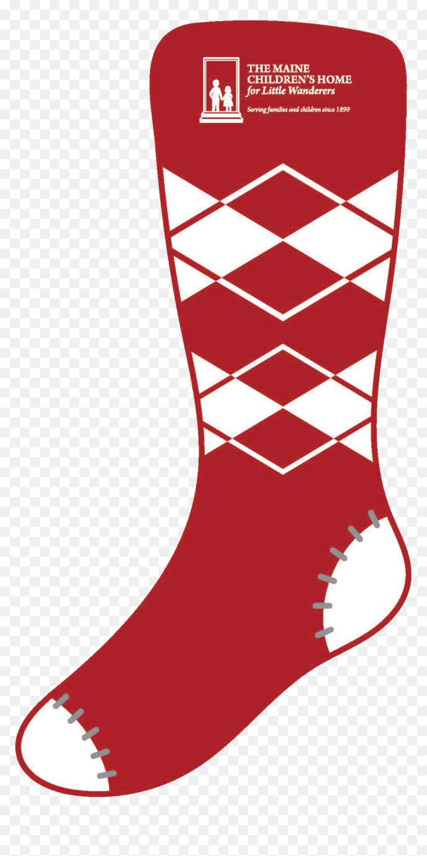 Red Stocking Annual Appeal - Sock, HD Png Download - stocking png