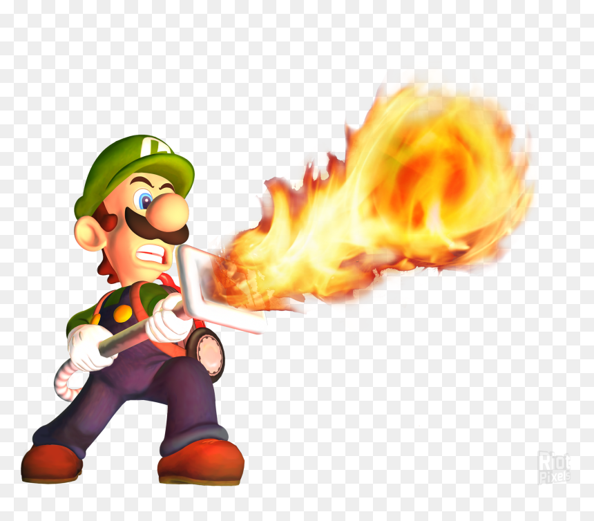Luigi Luigi's Mansion Png, Transparent Png - luigi's mansion png