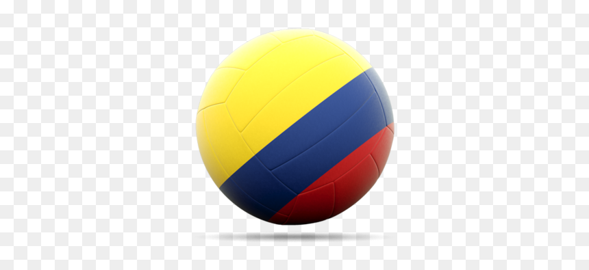 Download Flag Icon Of Colombia At Png Format - Volleyball, Transparent Png - colombia flag png