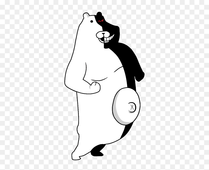 Cartoon, HD Png Download - monokuma png