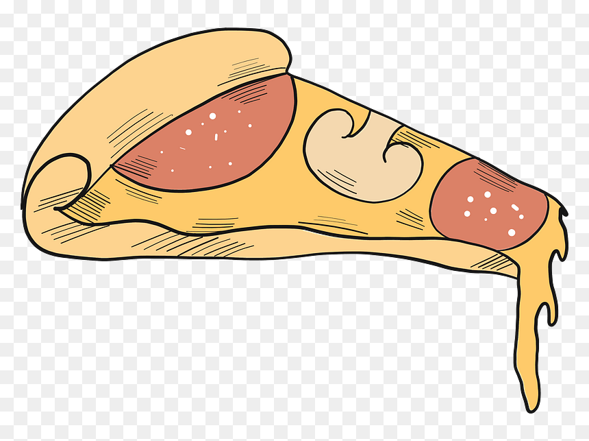 Slice Of Pizza Clipart, HD Png Download - slice of pizza png