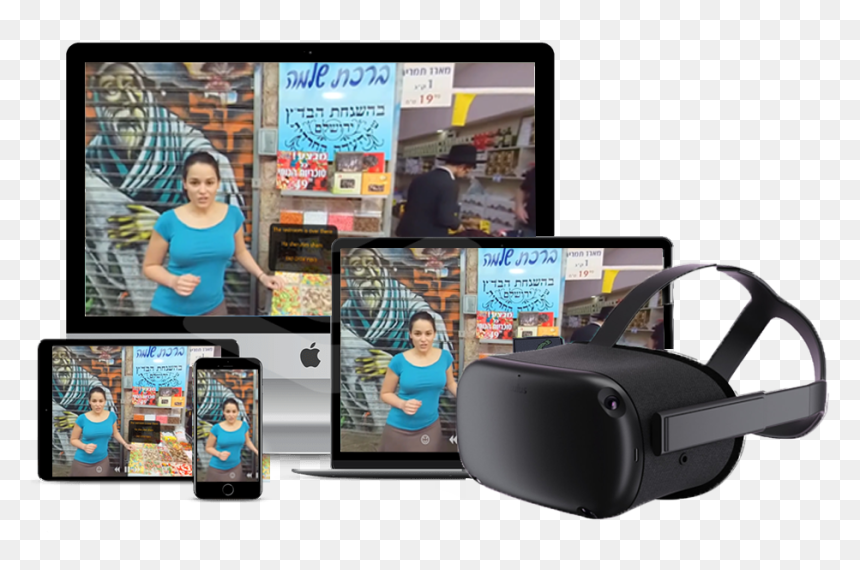 Cross Platform Image - Smartphone, HD Png Download - vr headset png