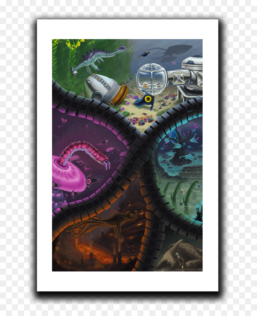 Art, HD Png Download - subnautica png