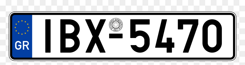 Thumb Image - Eu License Plate Vector, HD Png Download - license plate png