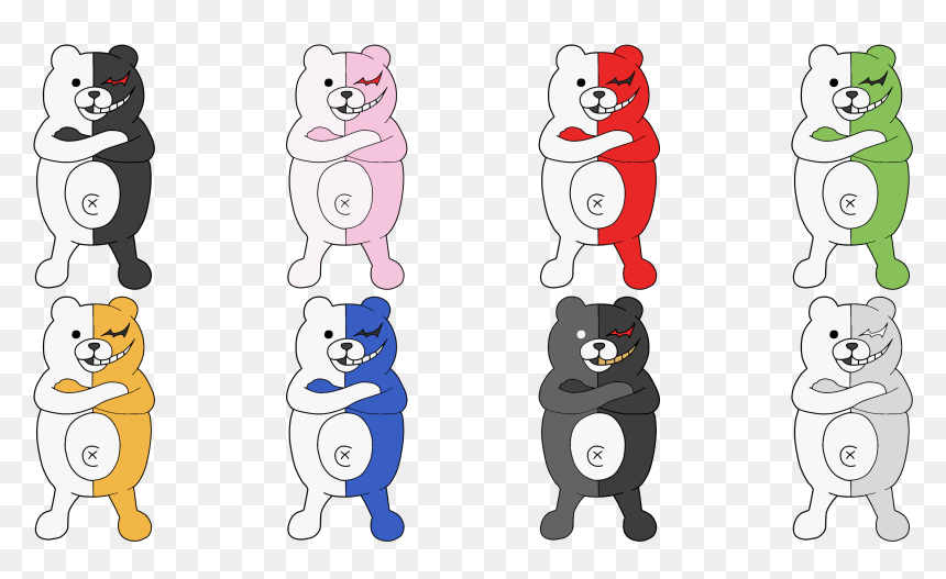 Cartoon, HD Png Download - monokuma png